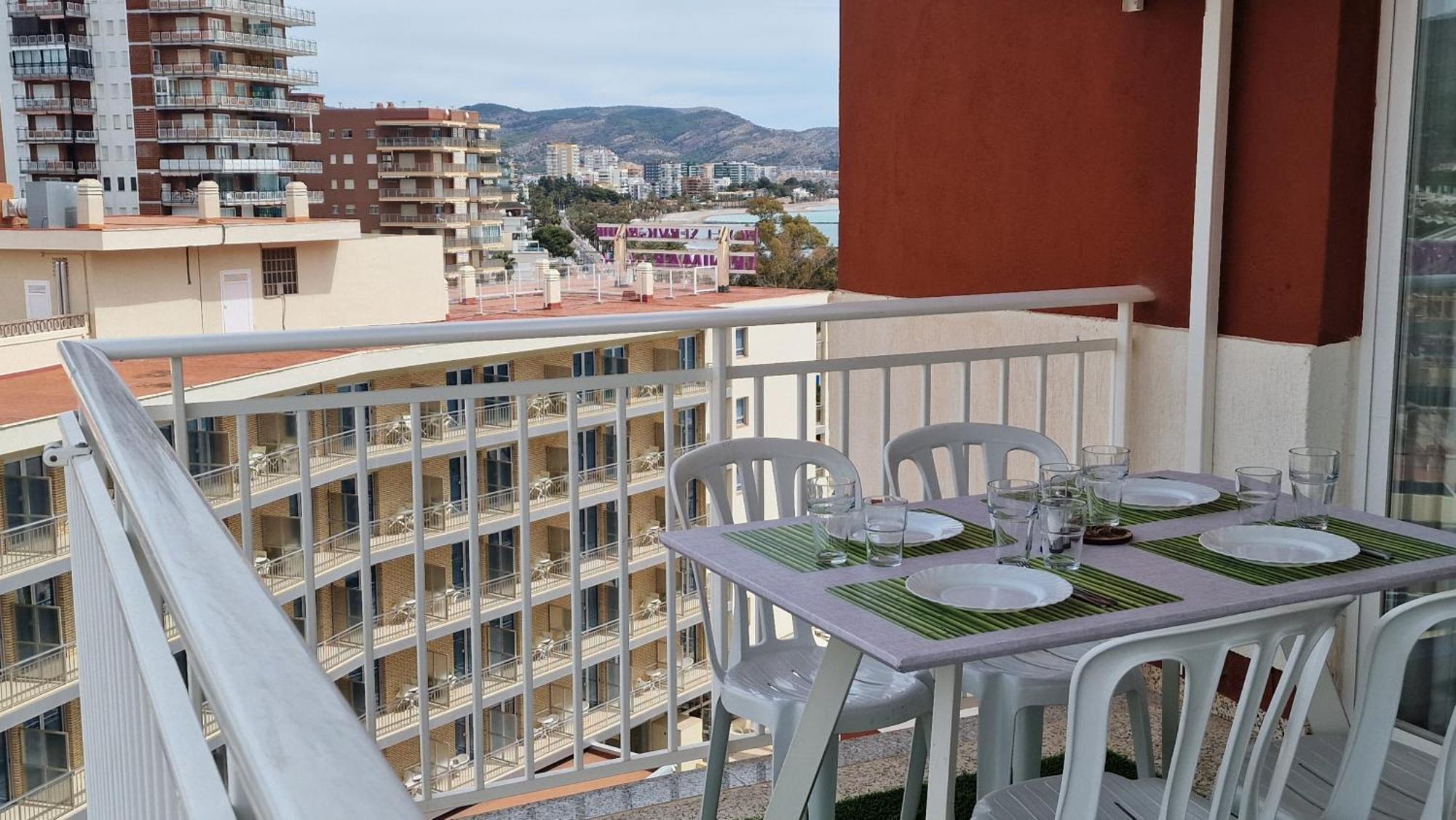 베니카씸 Incredible Seafront With Sunrise And Sunset Views 아파트 외부 사진